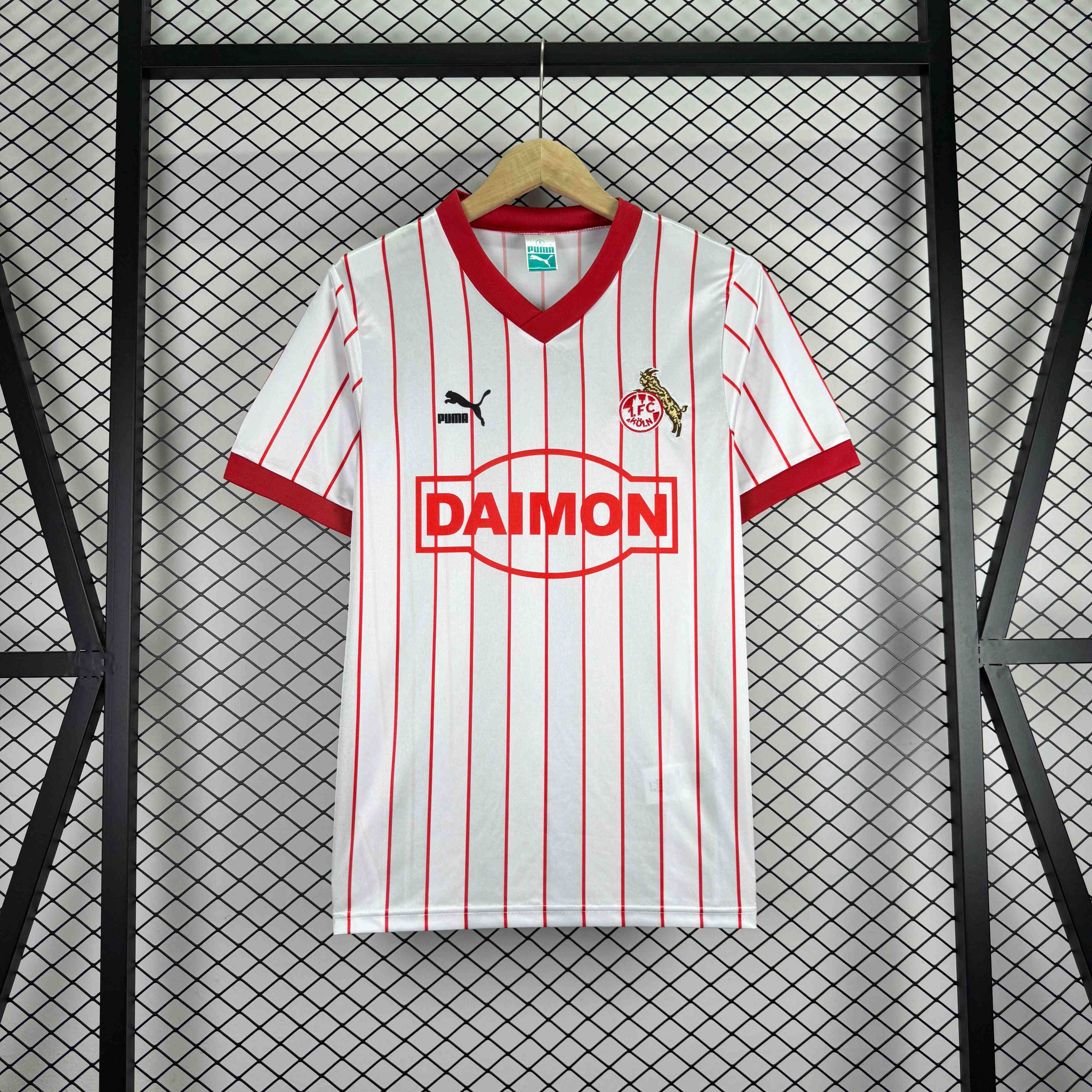 1985/1986 Retro FC Köln Home Football Jersey 1:1 Thai Quality