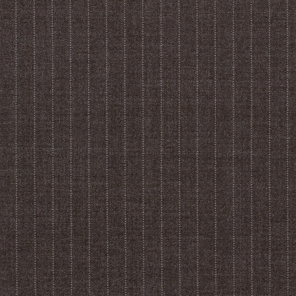 Rag & Bone Burnt Charcoal Pin Striped Stretch Wool Suiting - Joann Fabrics