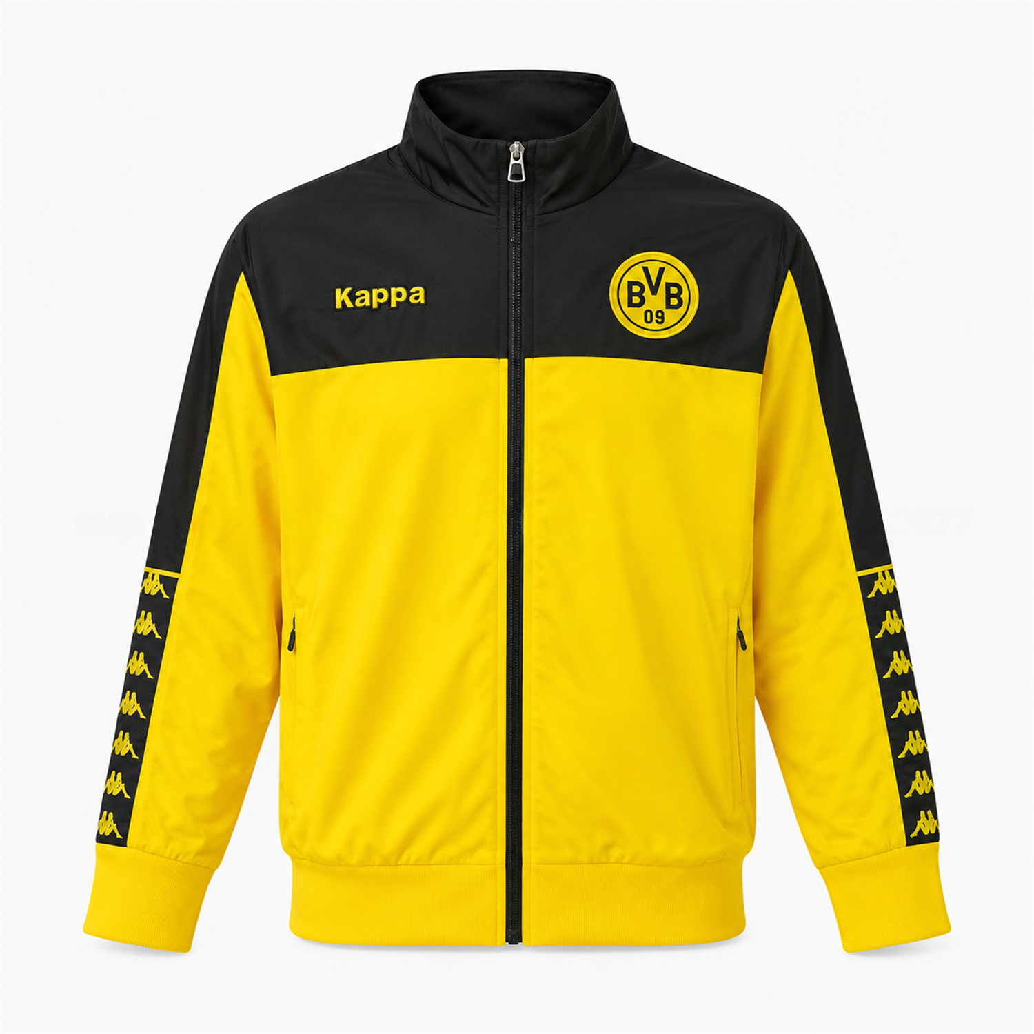 Retro Dortmund 2011-12 Windbreaker Jacket - Bright Yellow - UnitedFutballJersey