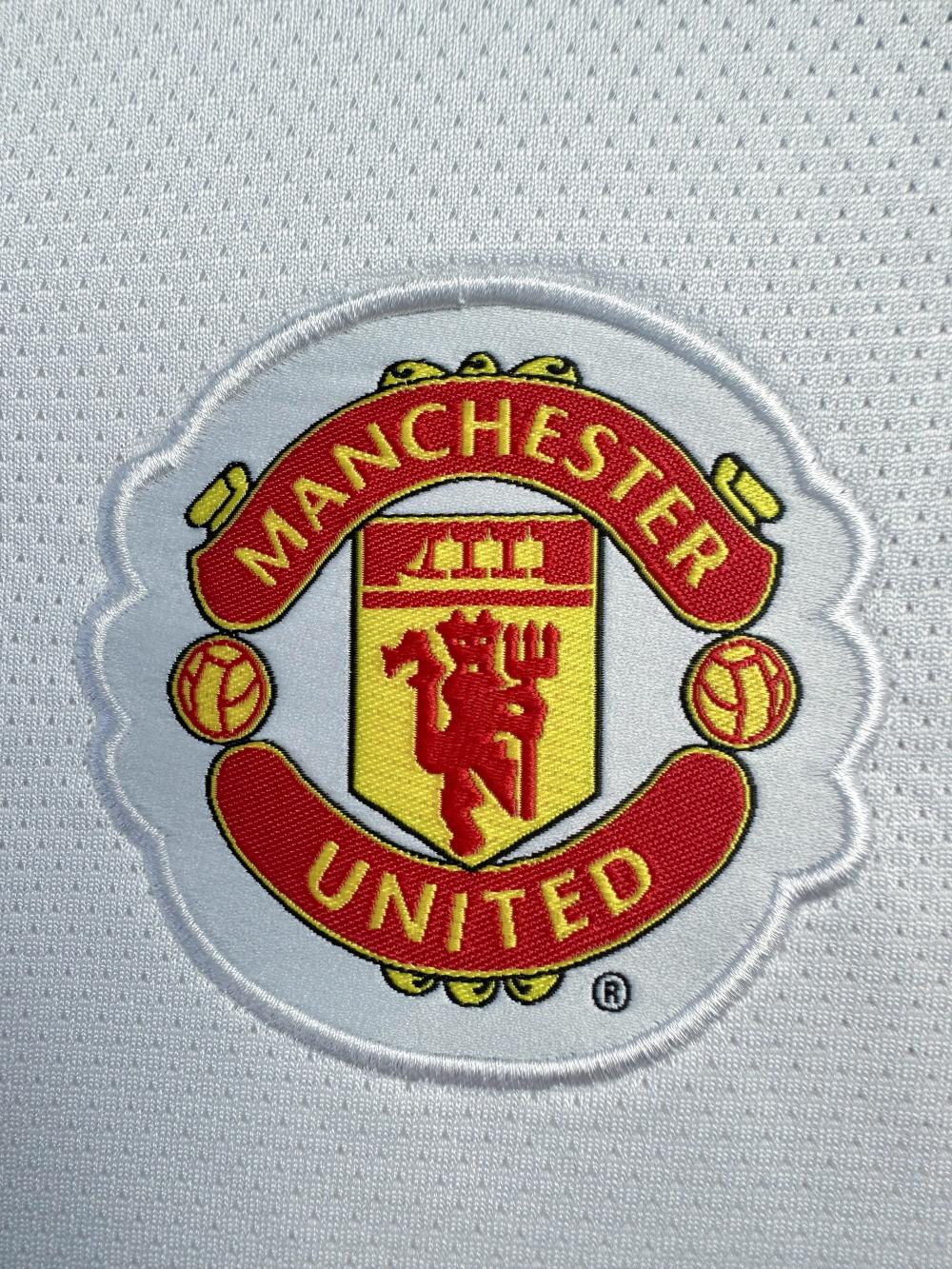 2010/2011 Retro Long Sleeve Manchester United Away Football Shirt 1:1 Thai Quality（Champions League version）