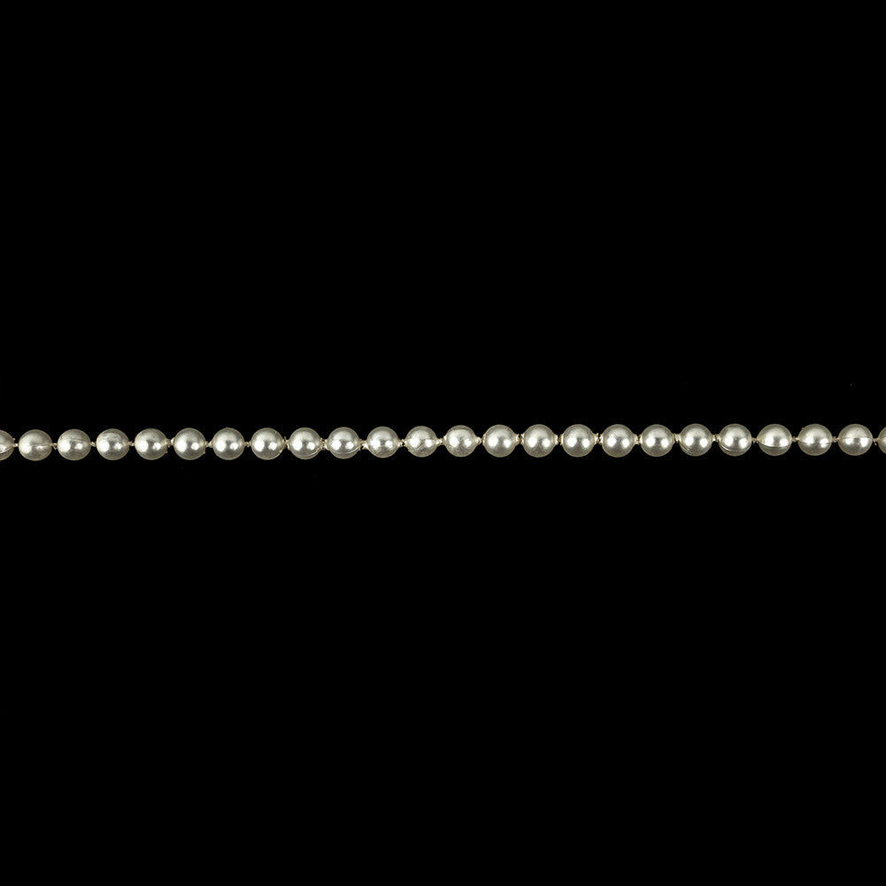Vintage Lacquer White Iridescent Pearl Trimming - 8mm - Joann Fabrics