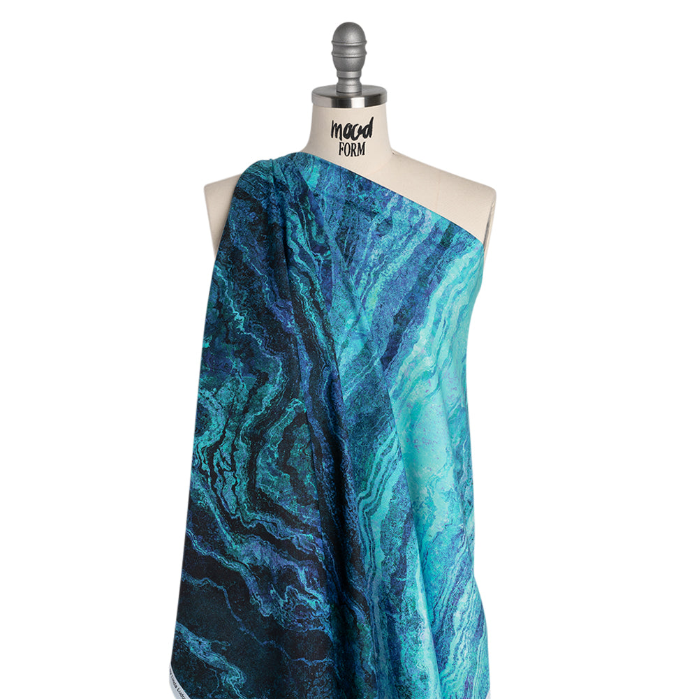 Stonehenge Quilting Cotton by Northcott - Midnight Swirling Lines Gradient - Ombre II Collection - Joann Fabrics