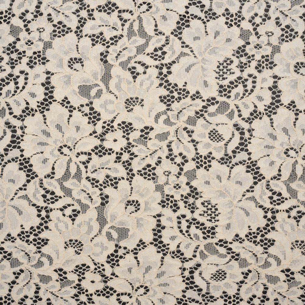 Floral Corded Lace - Cream - Deadstock - Joann Fabrics