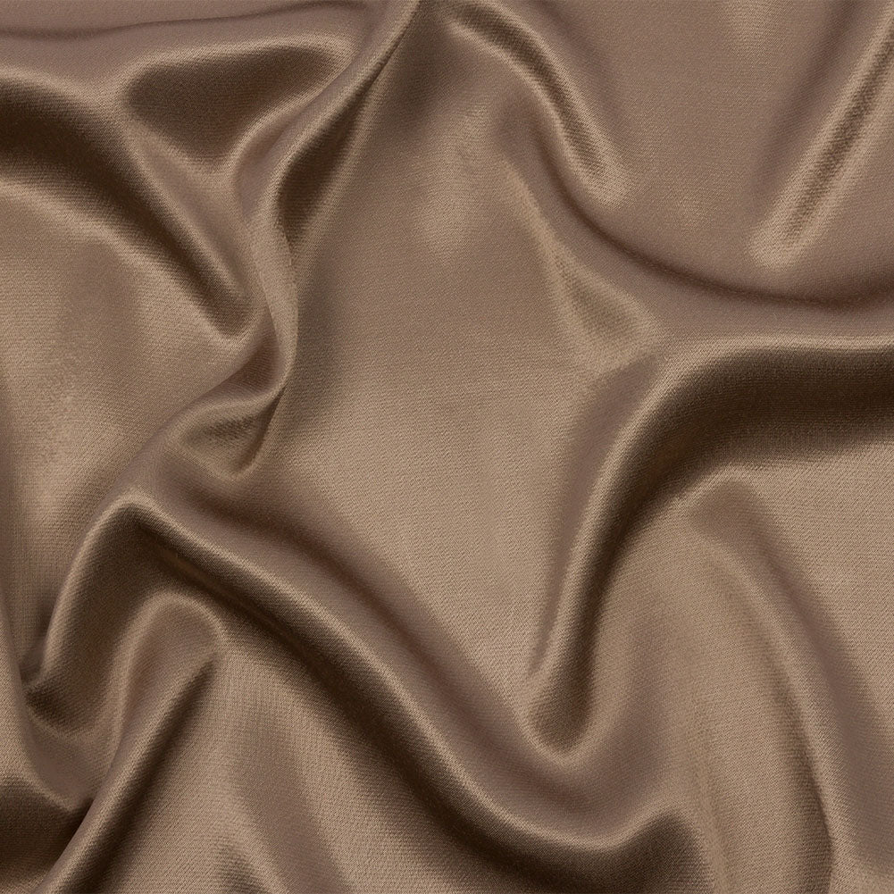 Sustainable Viscose Fluid Satin - Taupe - Mood Exclusive Elliana Collection - Joann Fabrics