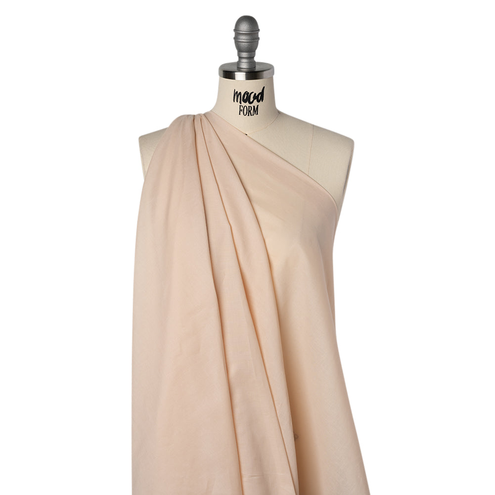 Cotton Voile Lining - Pale Peach - Famous Australian Designer Deadstock - Joann Fabrics