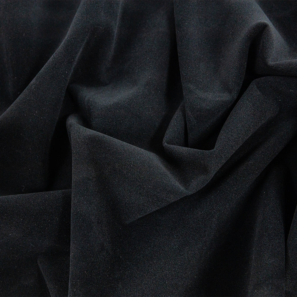 Flocking Faux Suede - Black - Joann Fabrics