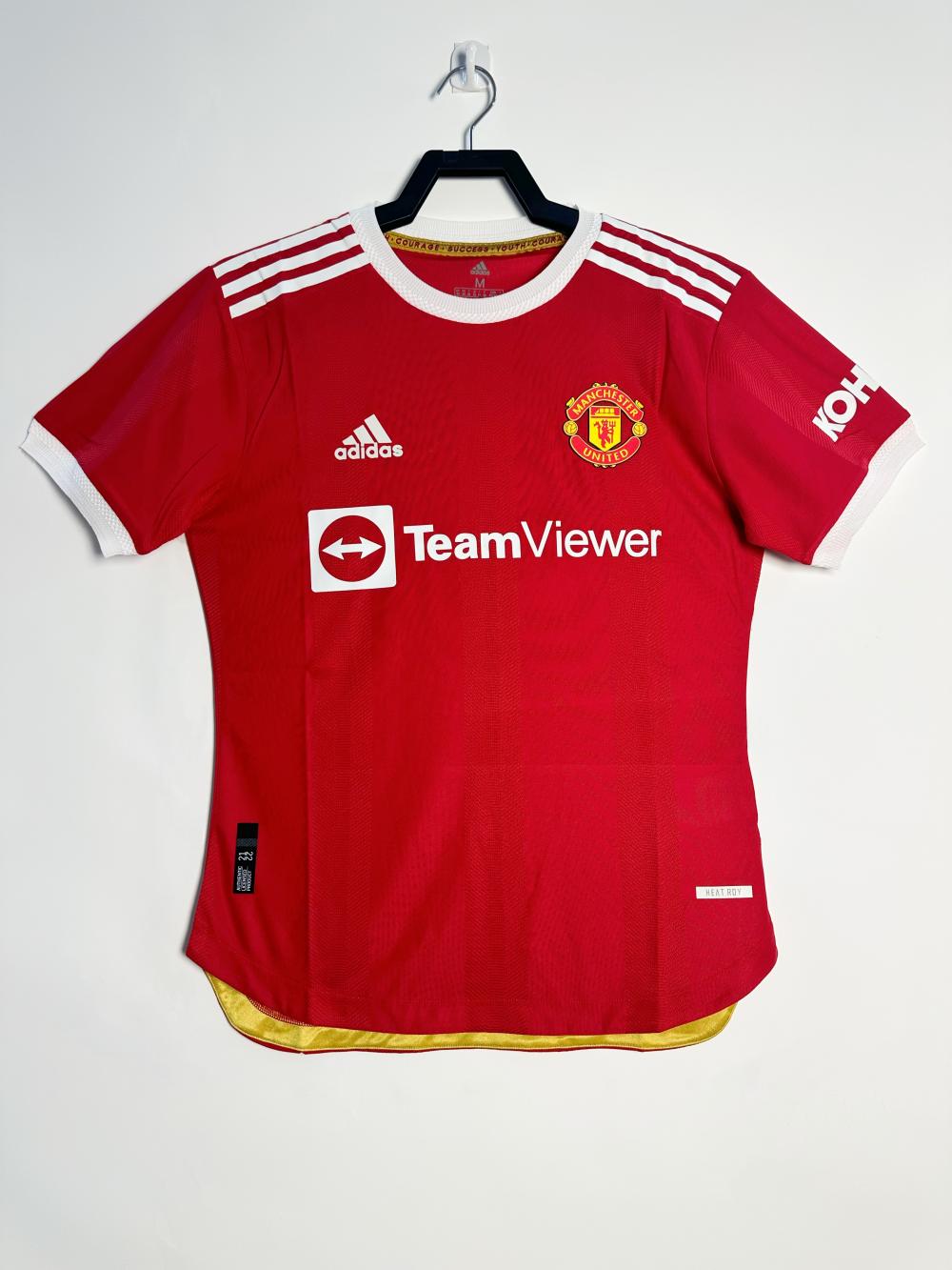 2021-2022 Retro Manchester United Home Football Shirt 1:1 Thai Quality