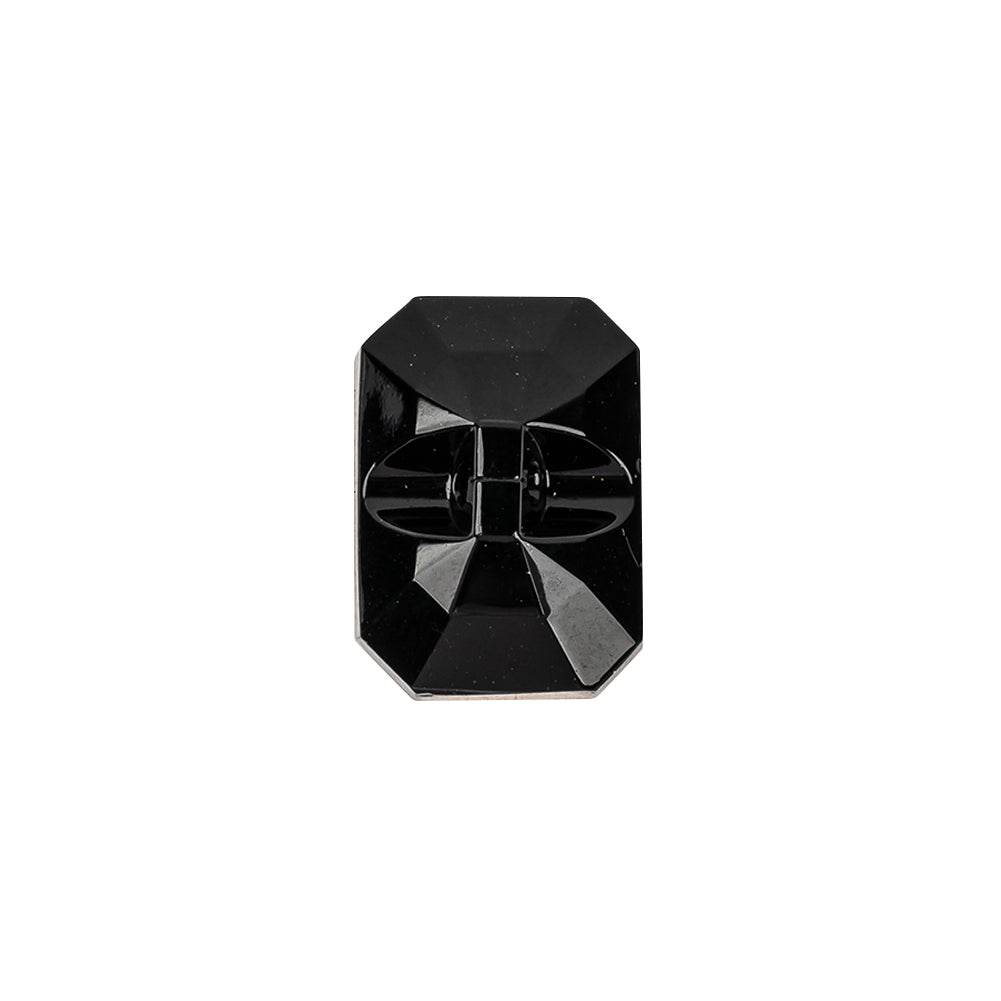 Black and Gold Glass Self Back Button - 30L/19mm - Joann Fabrics