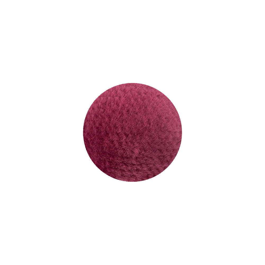 Plump Pink Velvet Covered Domed Rayon Blend Sew On Button - 22L/14mm - Joann Fabrics