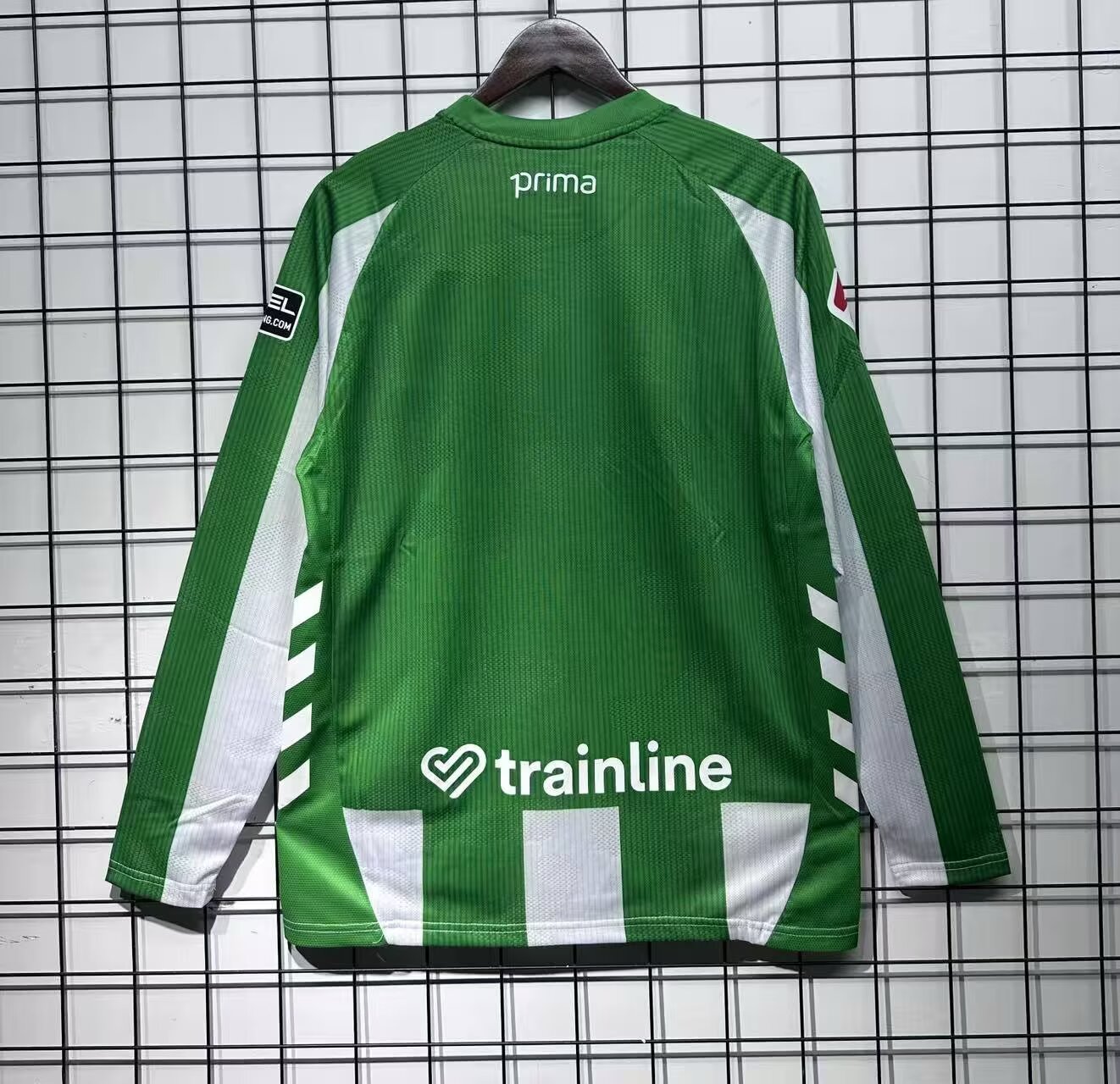2025/2026 Long Sleeve Real Betis Home Football Shirt 1:1 Thai Quality