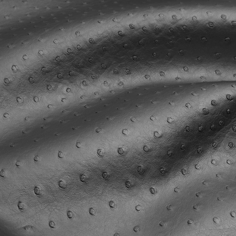 Kidepo Metallic Silver Faux Ostrich Leather Vinyl - Joann Fabrics
