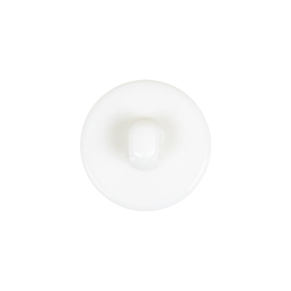 White Bevel Cut Shank Back Plastic Button - 30L/19mm - Joann Fabrics