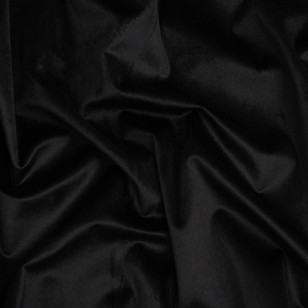 Polyester Velvet - Black - Deadstock - Joann Fabrics