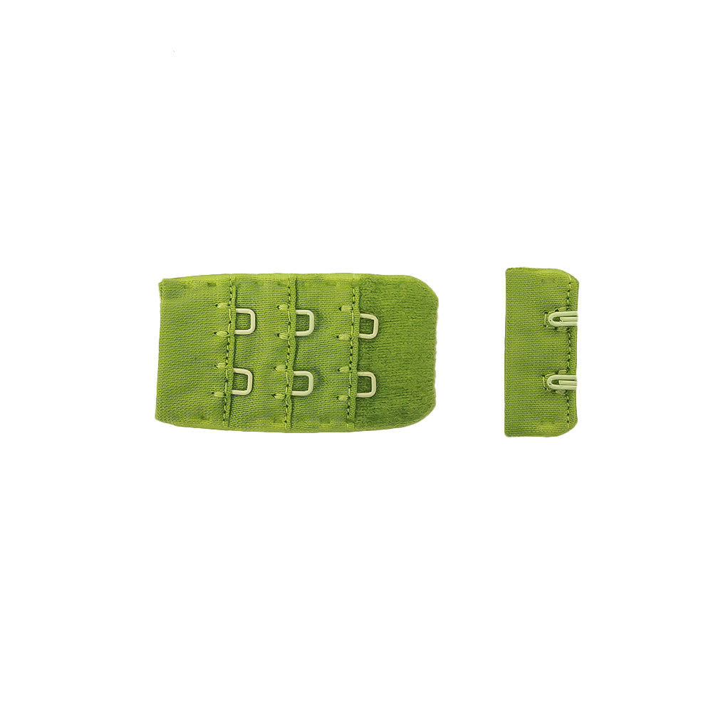 Medium Green Bra Hook and Eye Back Closure - 2 x 3 - Joann Fabrics