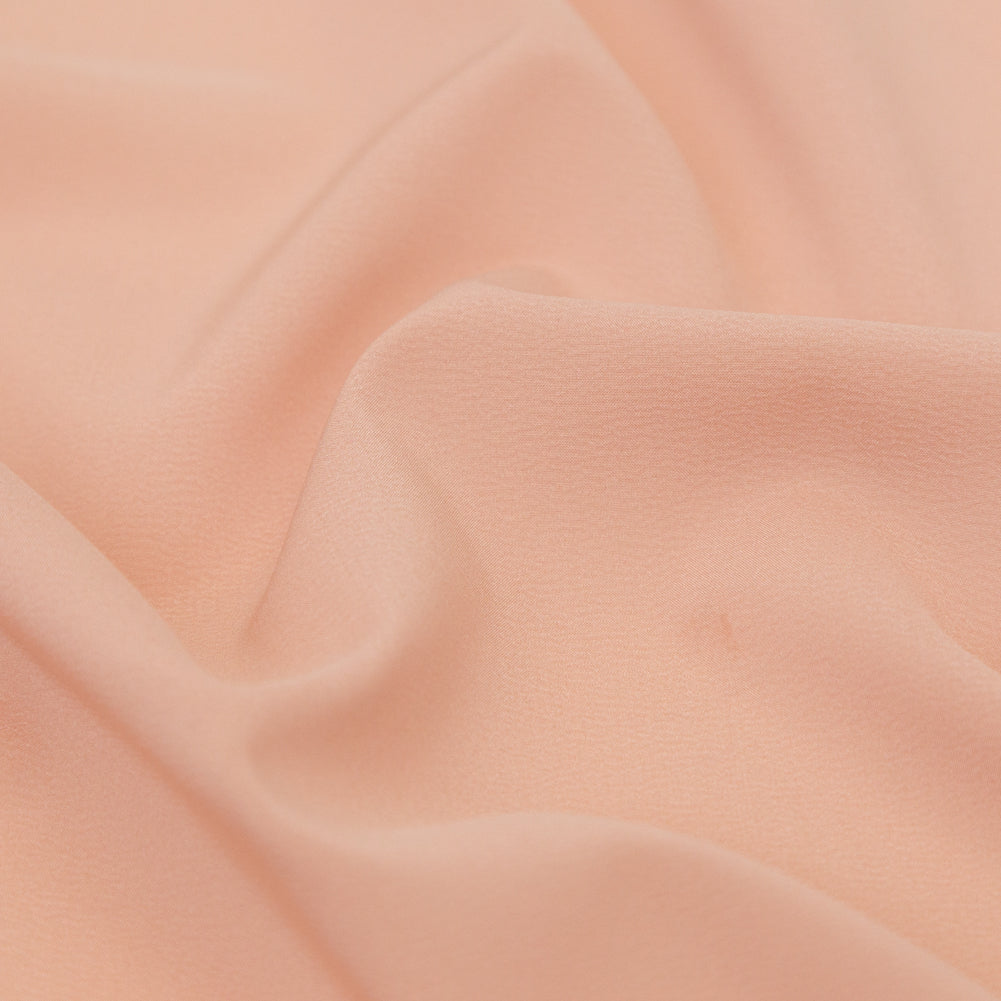 Theory Cameo Pink Stretch Polyester Crepe de Chine - Joann Fabrics