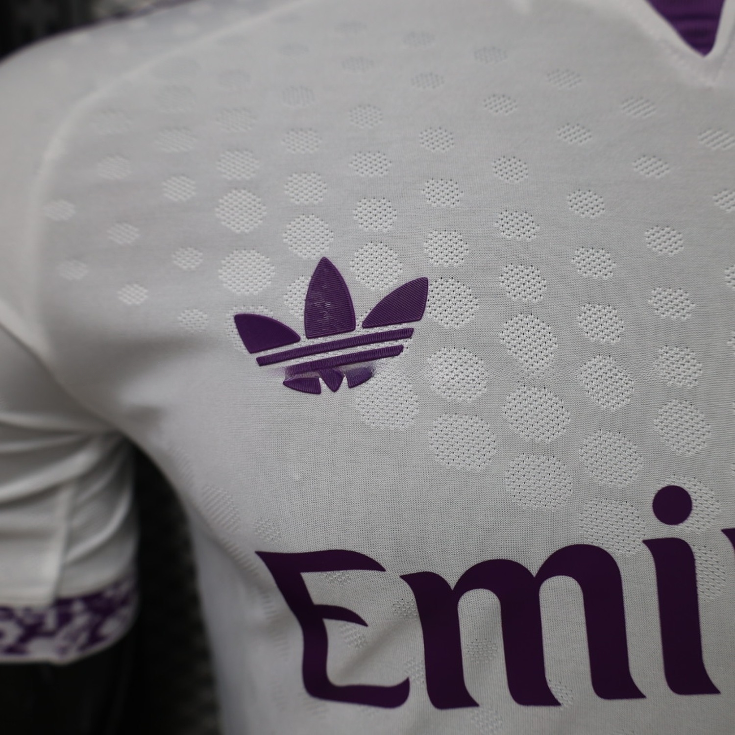 Real Madrid 26-27 White Purple Special Jersey - Player Version - UnitedFutballJersey