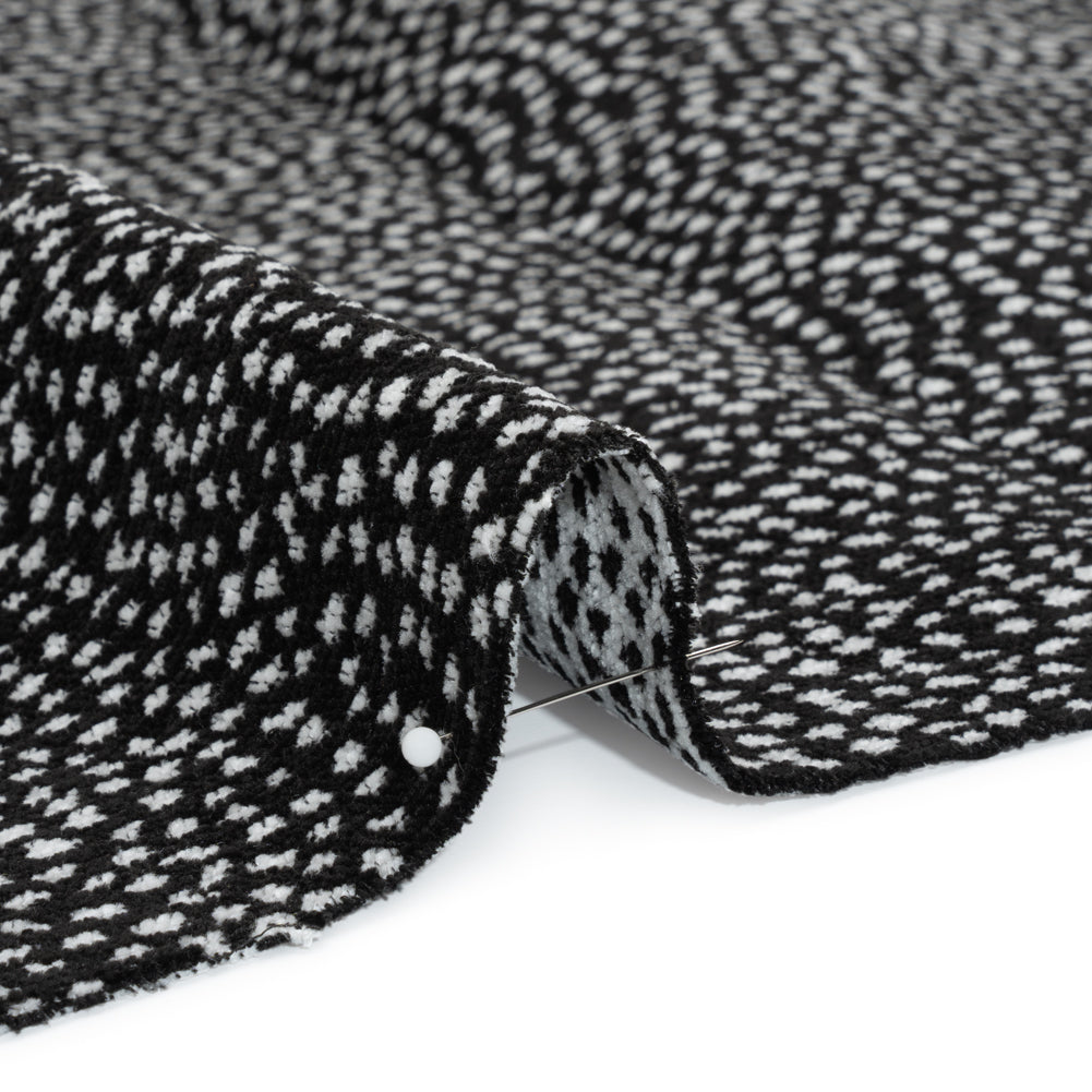 Upholstery Chenille - Ebony Spotted - Remus Collection - Joann Fabrics