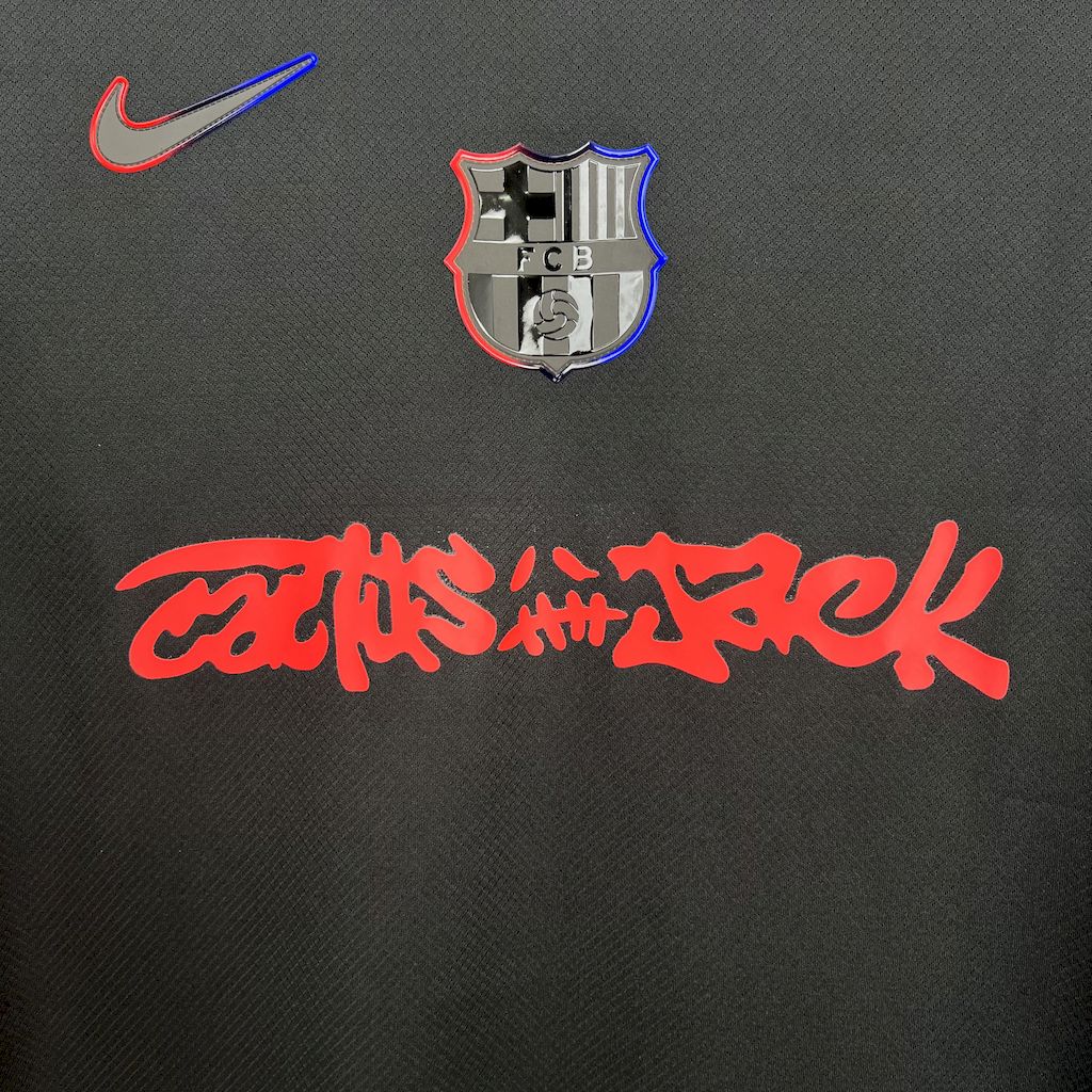 2024/2025  Barcelona x Travis Scott Collab Away Football Shirt 1:1 Thai Quality