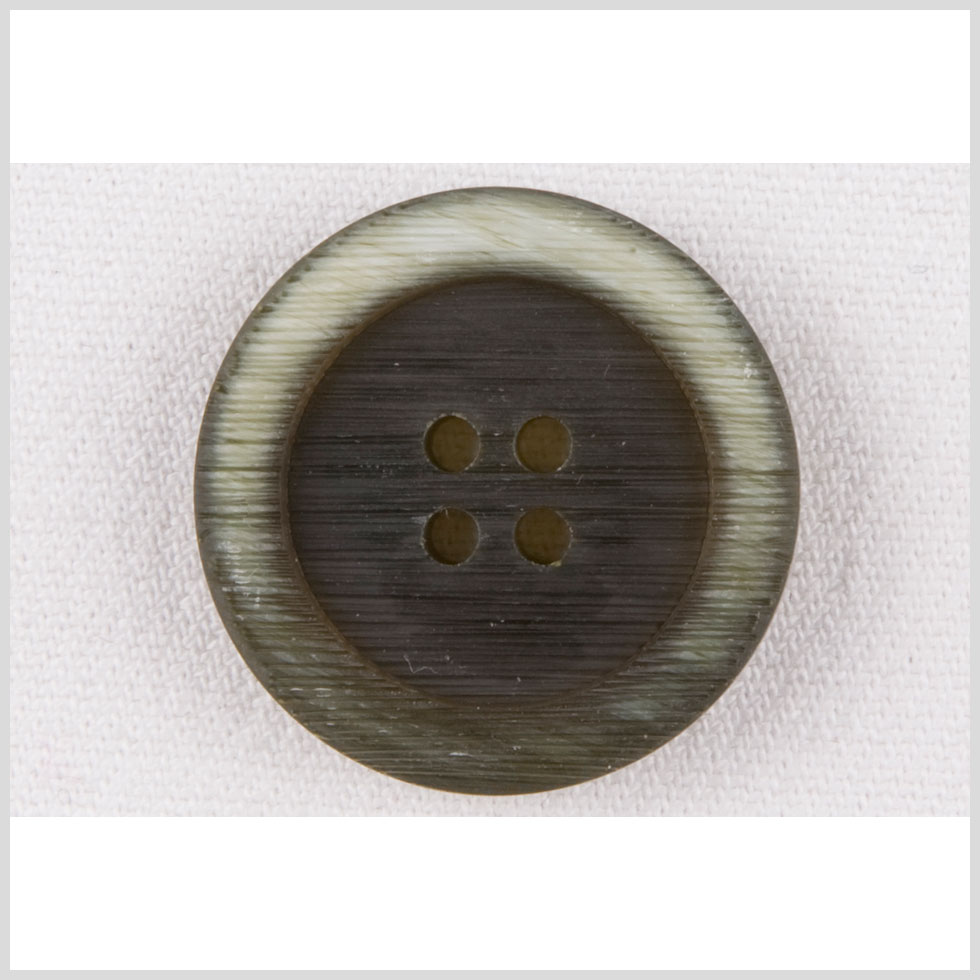 Green Plastic Coat Button - 44L/28mm - Joann Fabrics