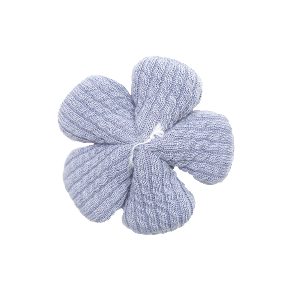 Italian Blue and Green Flower Applique - 2