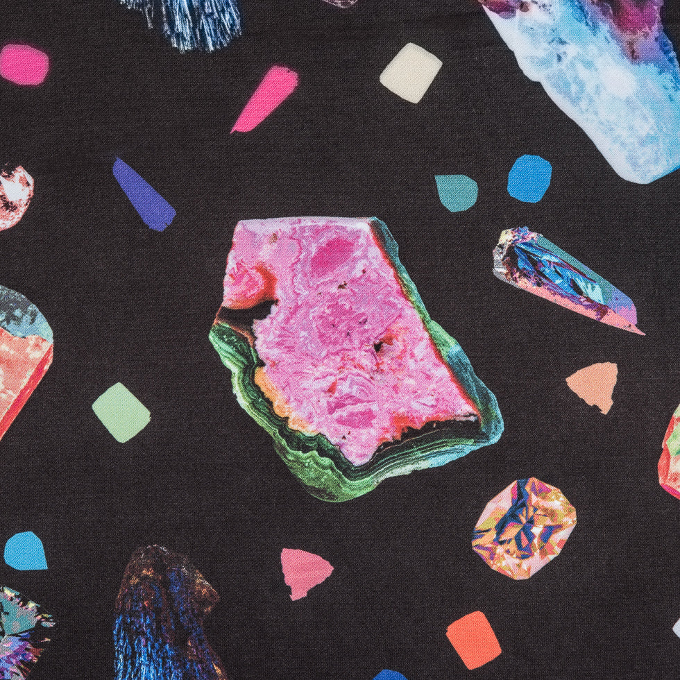 Floating Gems Digitally Printed Stretch Neoprene/Scuba Knit - Joann Fabrics