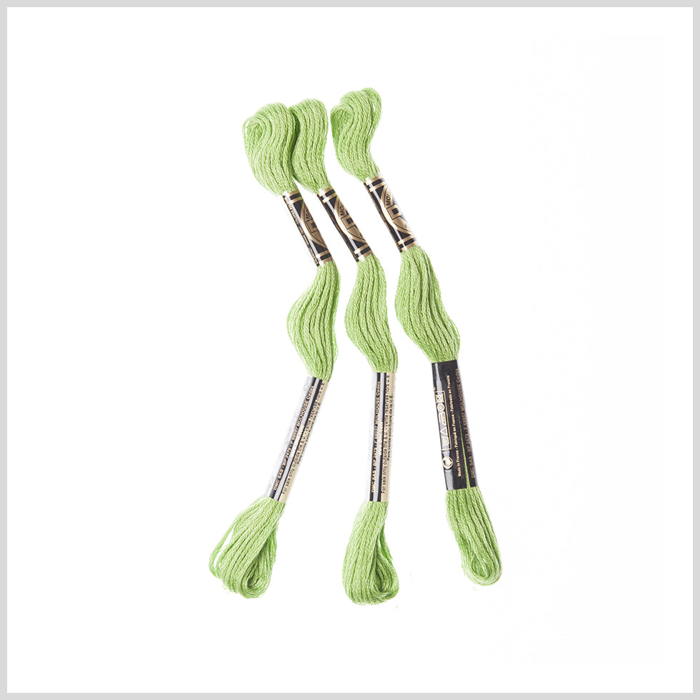3-Pack DMC Size 6 Embroidery Floss #704 Bright Chartreuse - Joann Fabrics