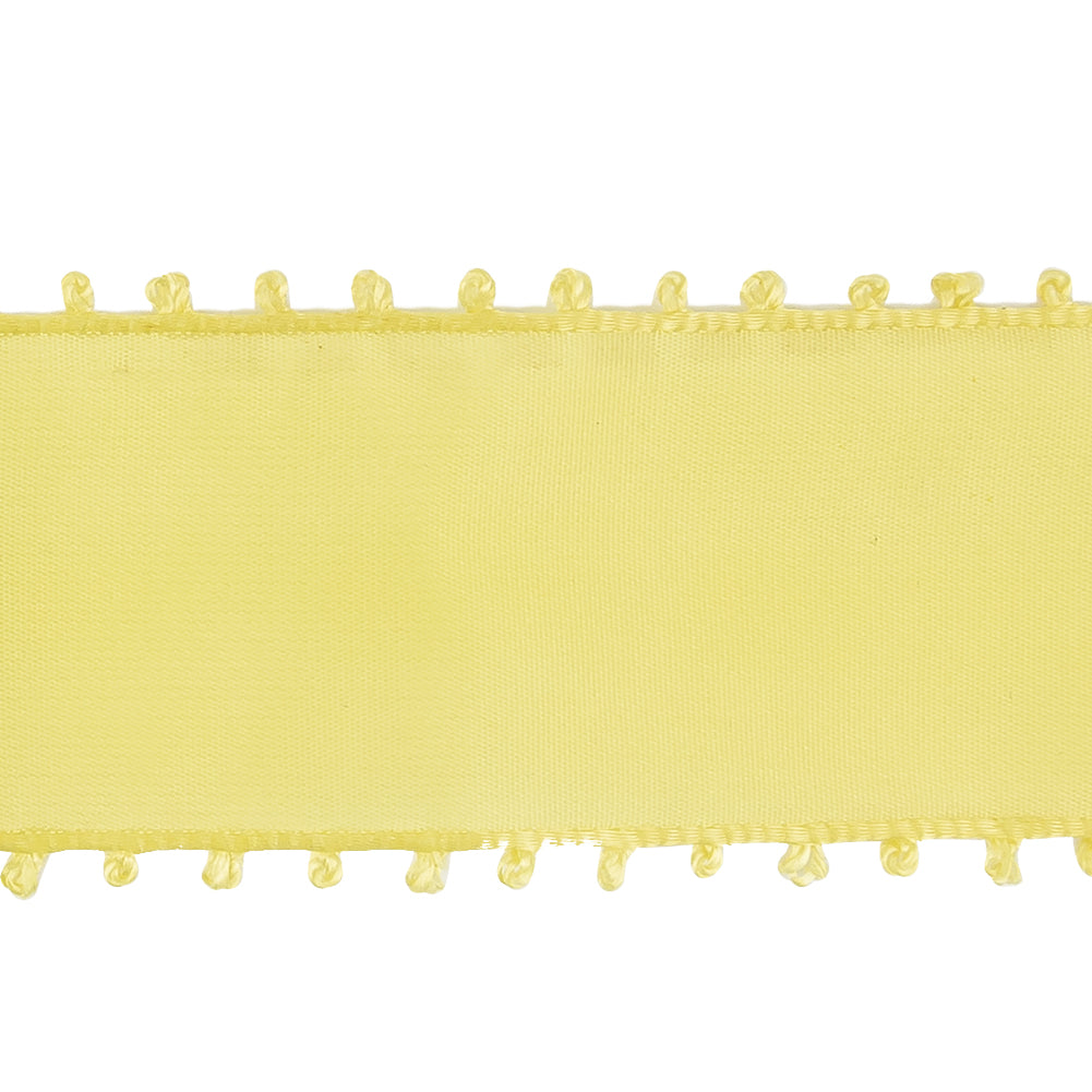 Maize Picot Edged Ribbon - 1.625