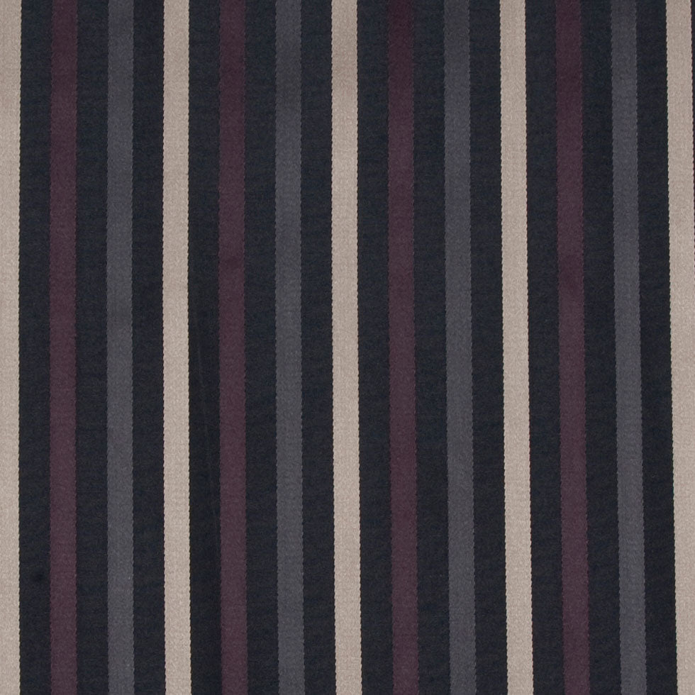 Black/Deep Plum/Dirty Beige Stripes Woven - Joann Fabrics