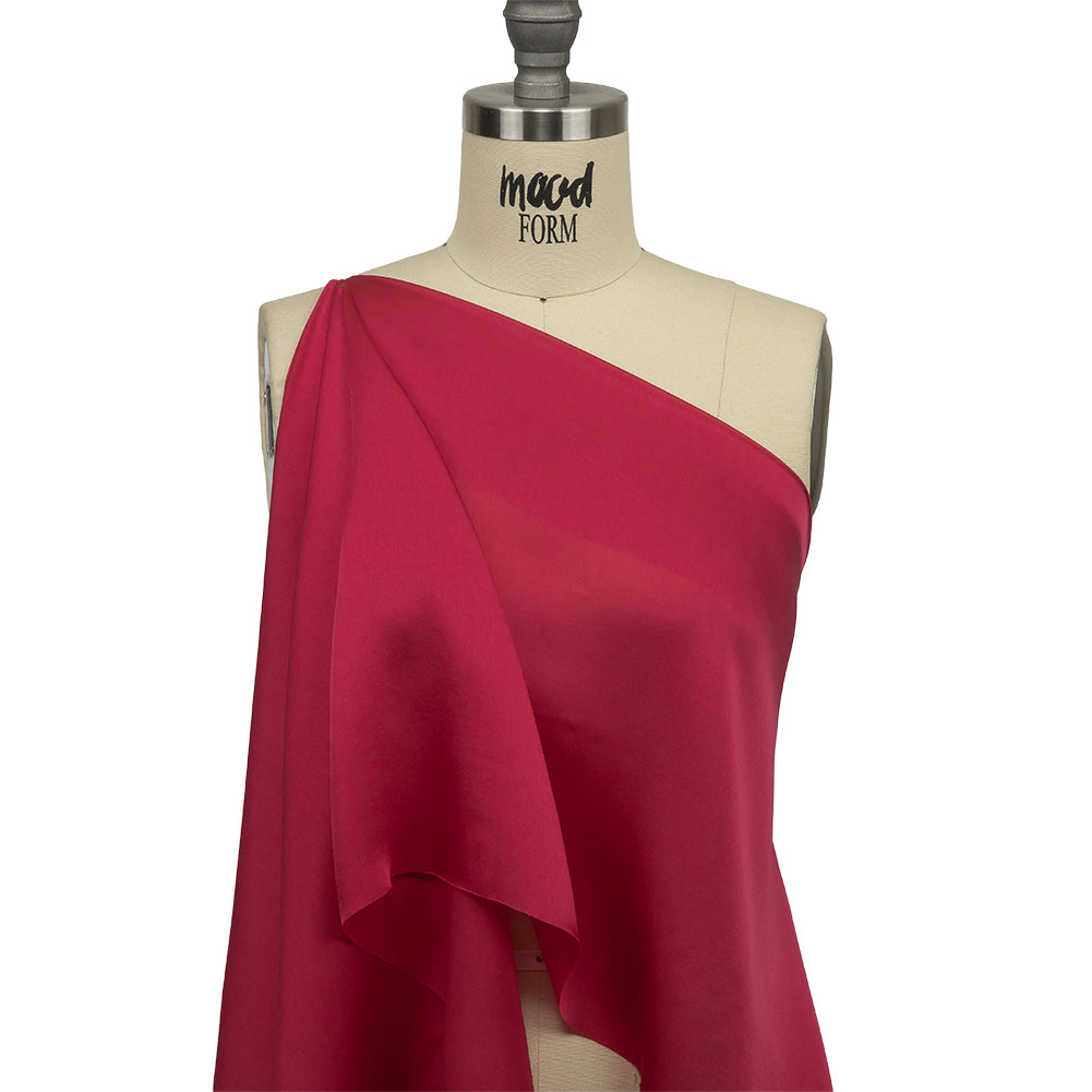 Satin-Faced Silk Chiffon - Hot Pink - Famous Australian Designer - Joann Fabrics
