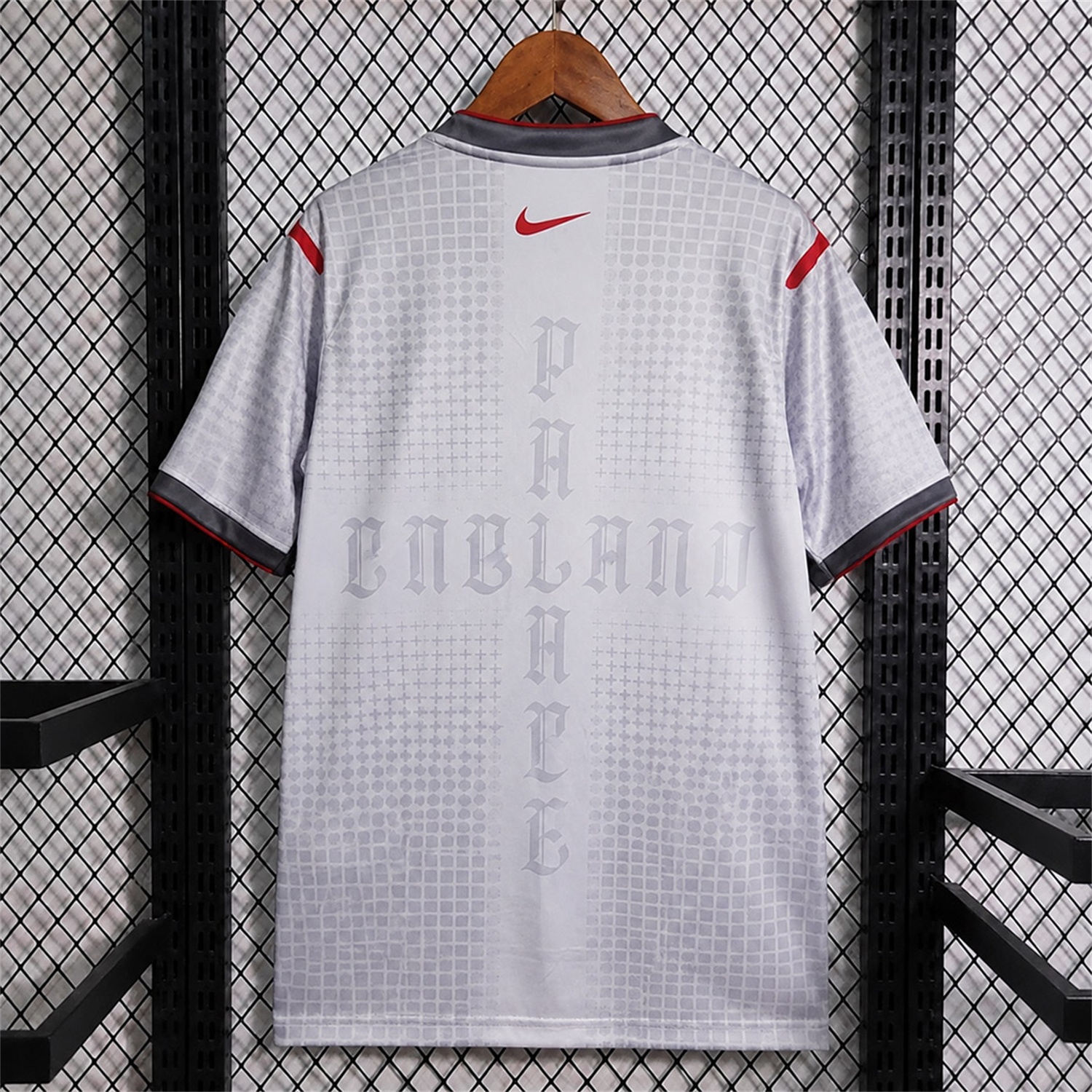 England 2026 Light Gray Pre-Match Jersey - Fans Version - UnitedFutballJersey