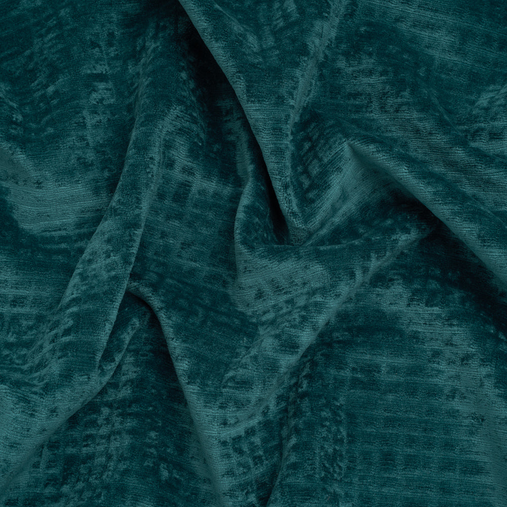 Polyester Upholstery Chenille - Oceanic Grid Texture - Carolina Collection - Joann Fabrics