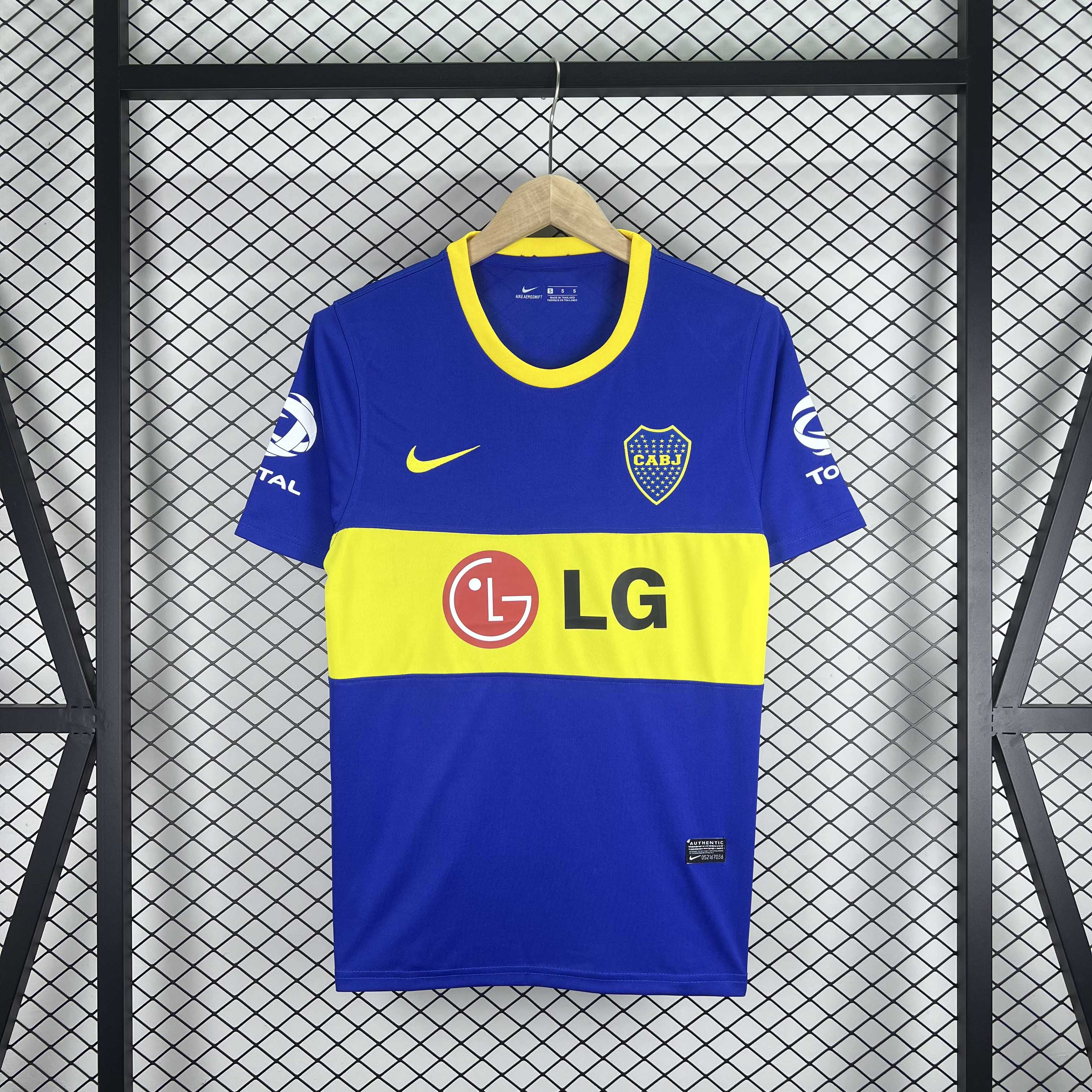 2010/2011 Retro Boca Juniors Home Football Jersey 1:1 Thai Quality
