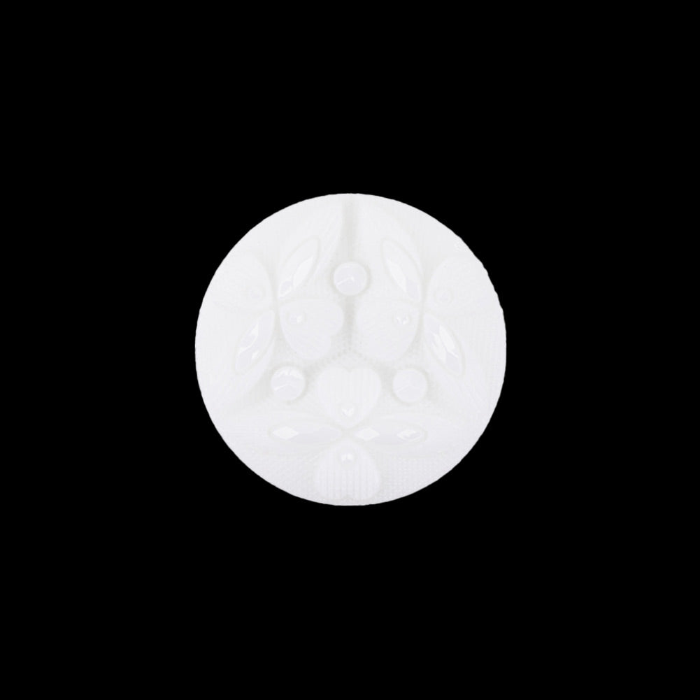 Italian Sugar Swizzle Floral Molded Shank Back Nylon Button - 30L/19mm - Joann Fabrics
