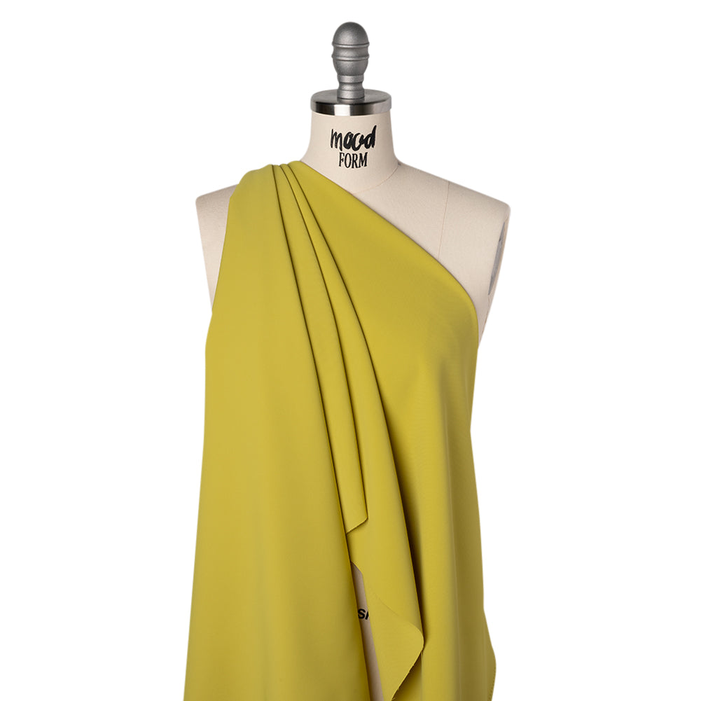 Soft Lightweight Polyester Gabardine - Chartreuse - Stefanie Collection - Joann Fabrics