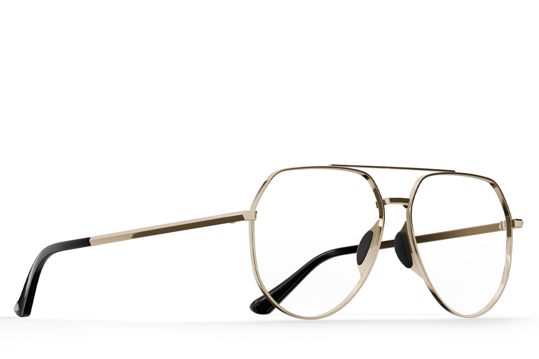 Tangle Free Aviator Hex Rx – Gold