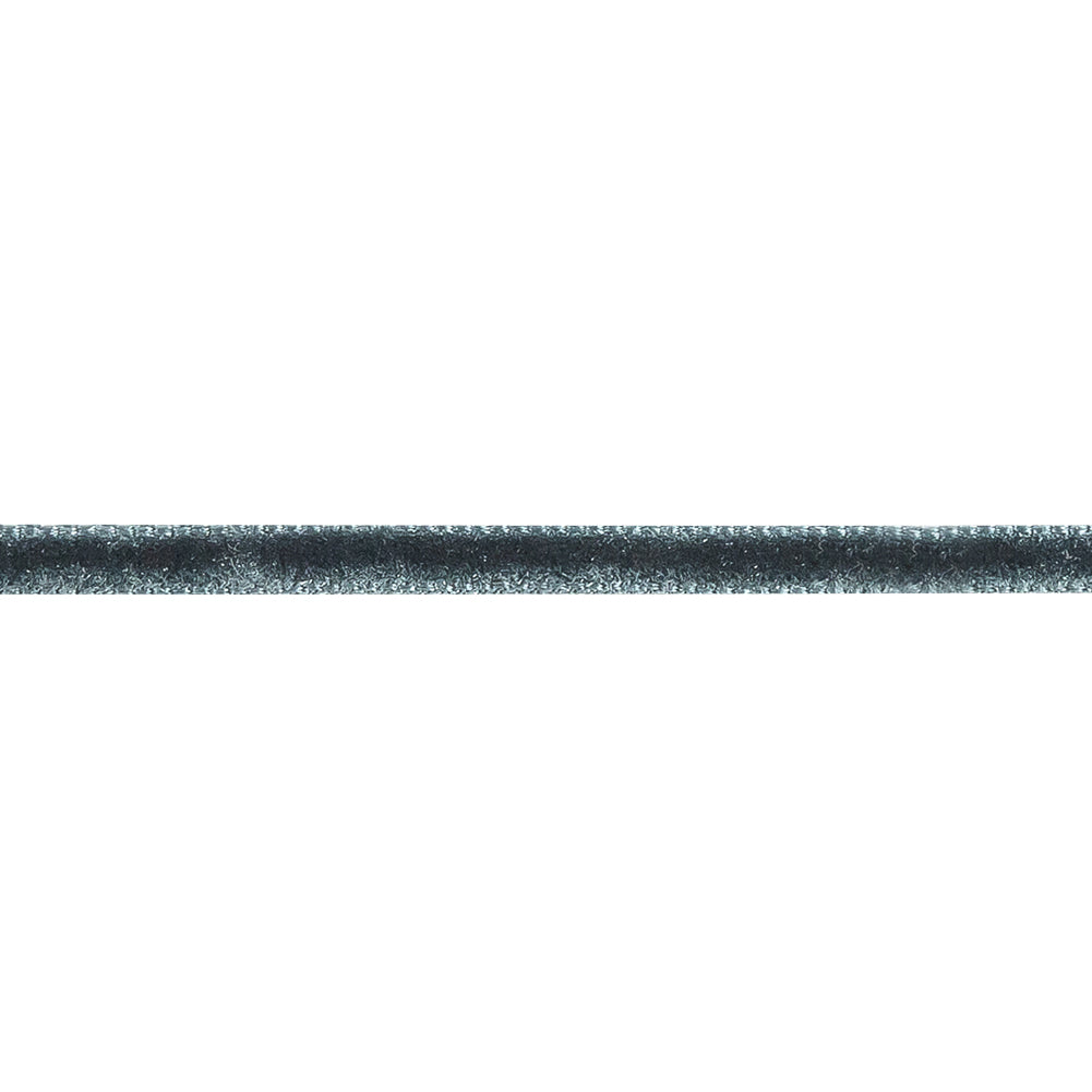 Deep Teal Single Face Velvet Ribbon - 0.125