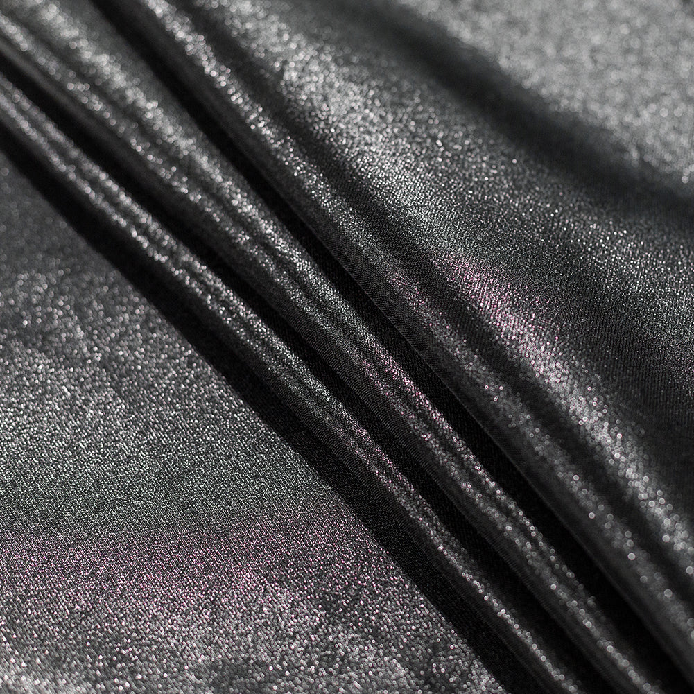 Polyester Lame - Metallic Black - Ellery Collection - Joann Fabrics