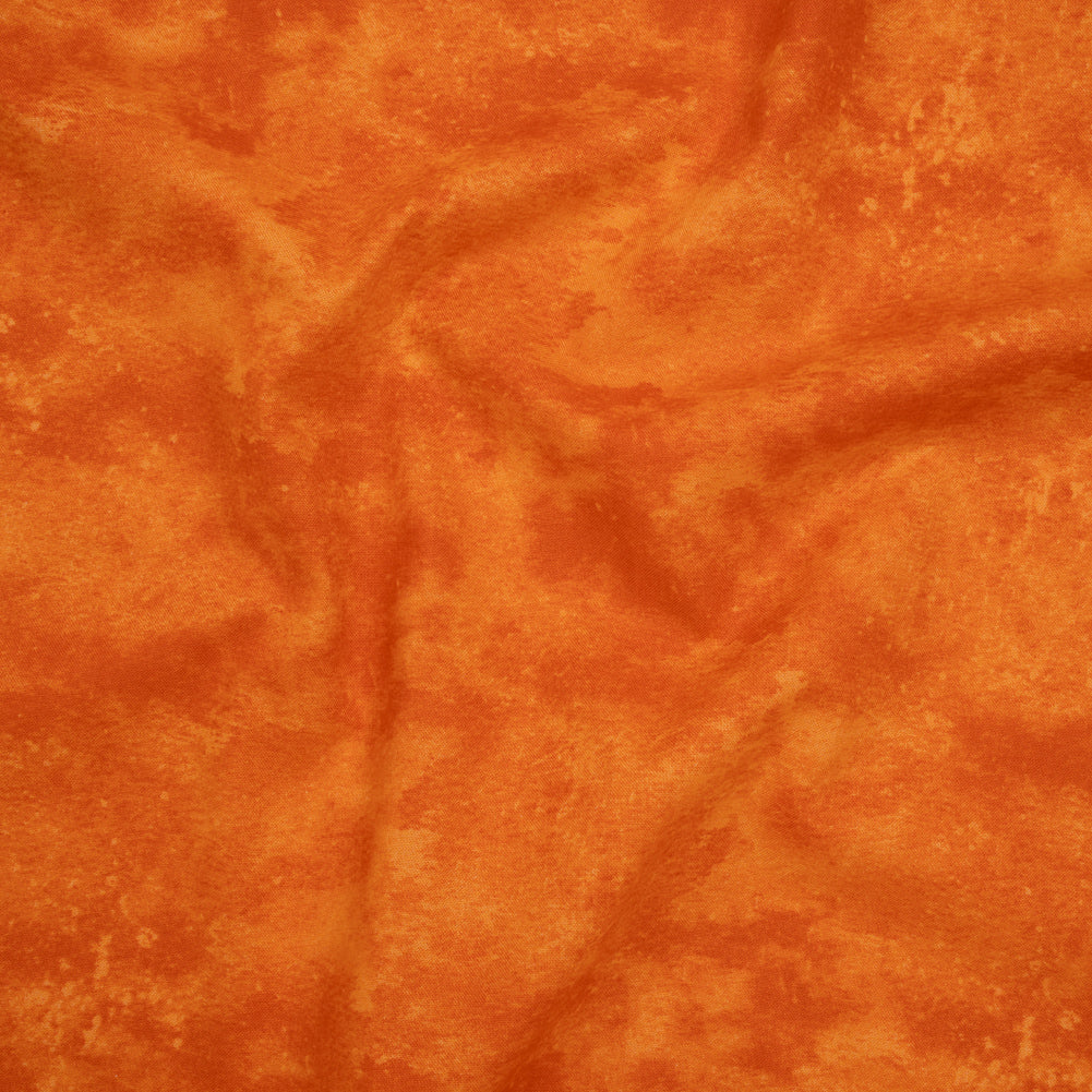 Printed Quilting Cotton by Deborah Edwards Northcott Studio - Tangerine Tango Fresco Texture - Toscana Collection - Joann Fabrics