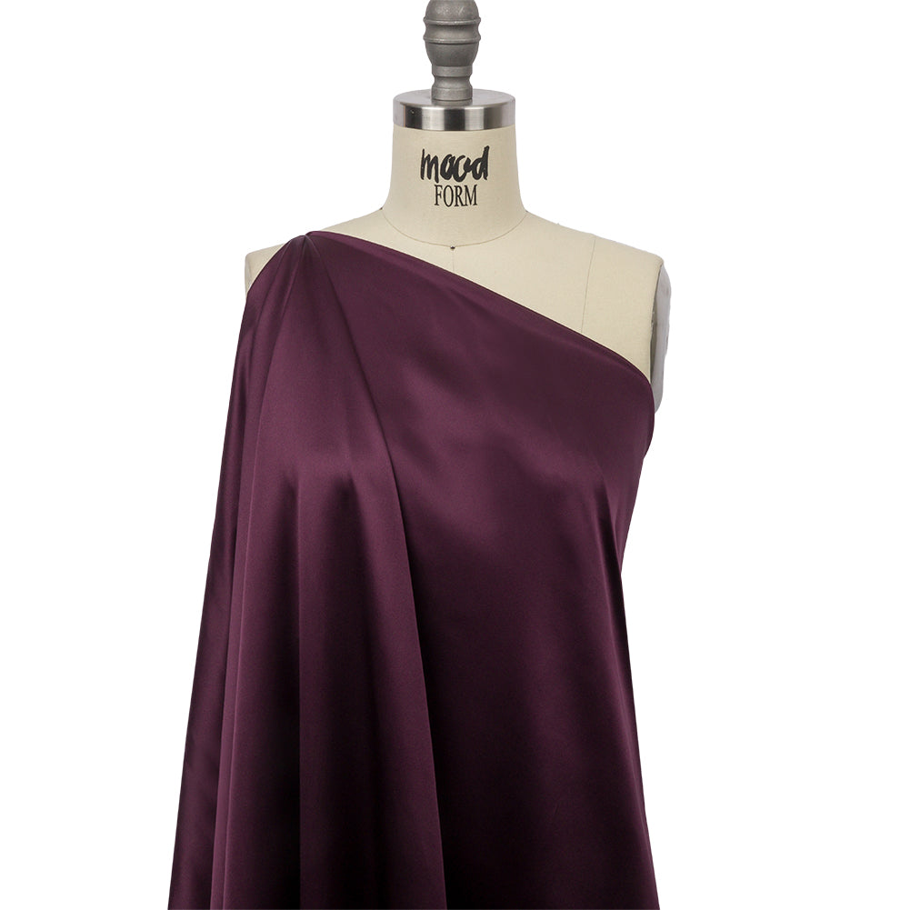 Stretch Silk Charmeuse - Eggplant - Premium Collection - Joann Fabrics