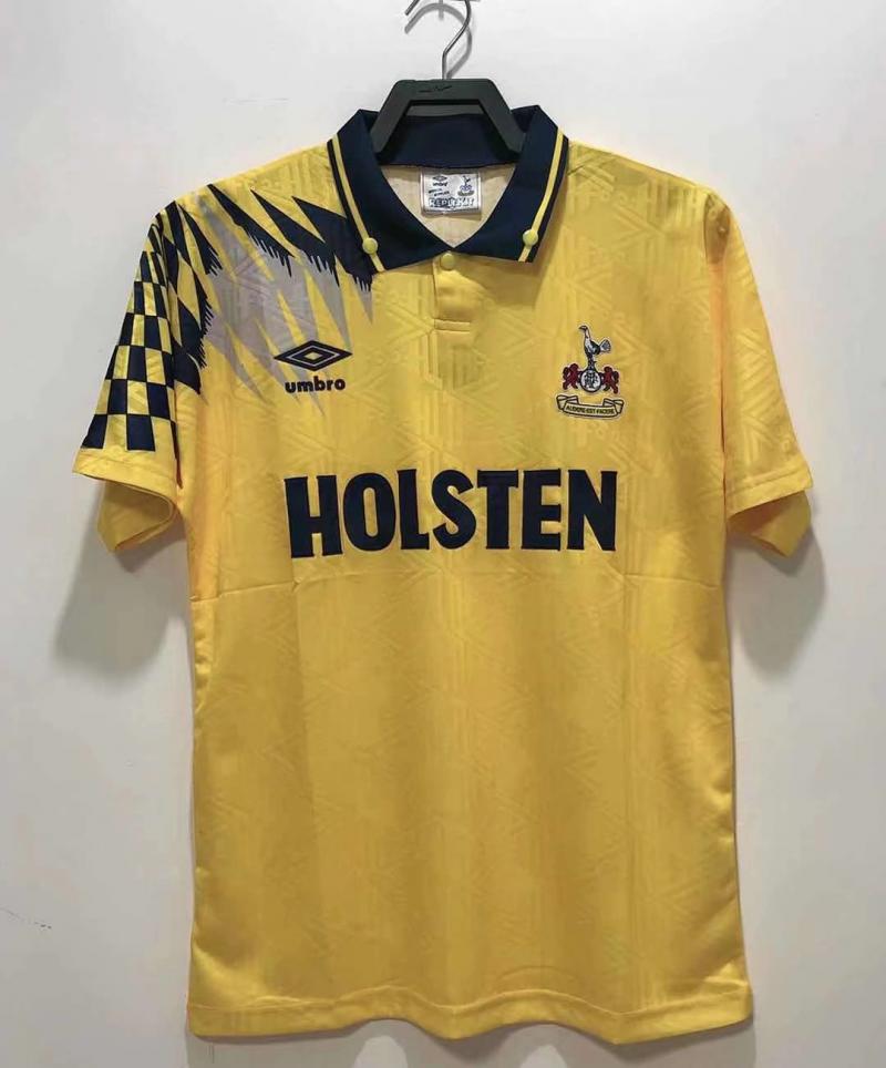1991/1993 Retro Tottenham Hotspur Away Football Shirt 1:1 Thai Quality