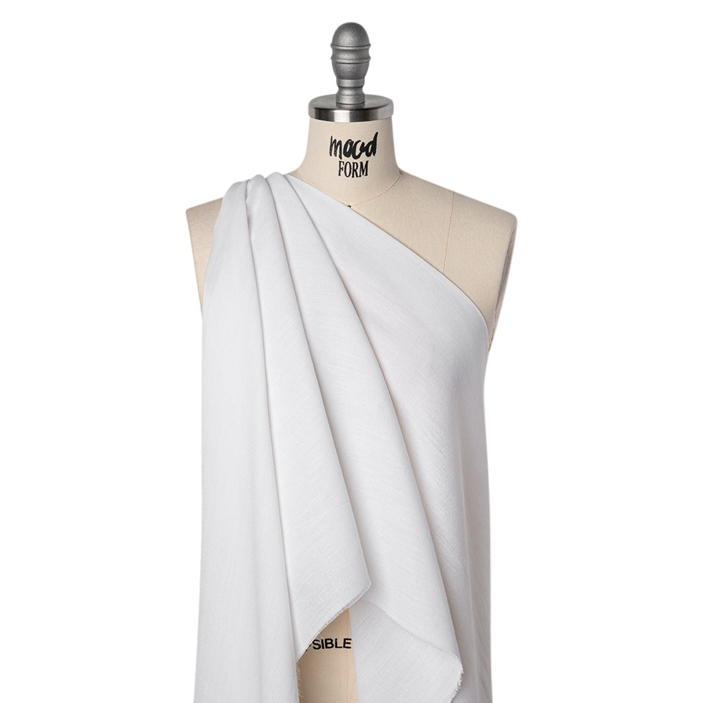 Cotton and Viscose Hymo Canvas Interlining - White - Deadstock - Joann Fabrics