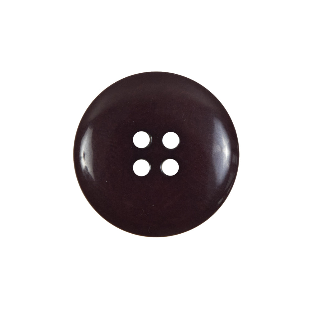 Eggplant Domed Horn 4-Hole Button - 36L/23mm - Joann Fabrics