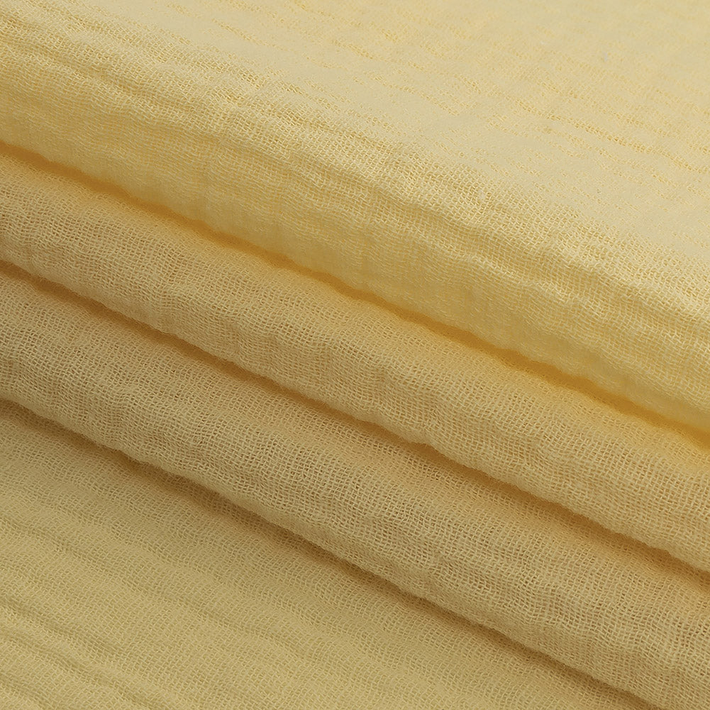 Double Cotton Gauze - Mellow Yellow - Talamanca Collection - Joann Fabrics