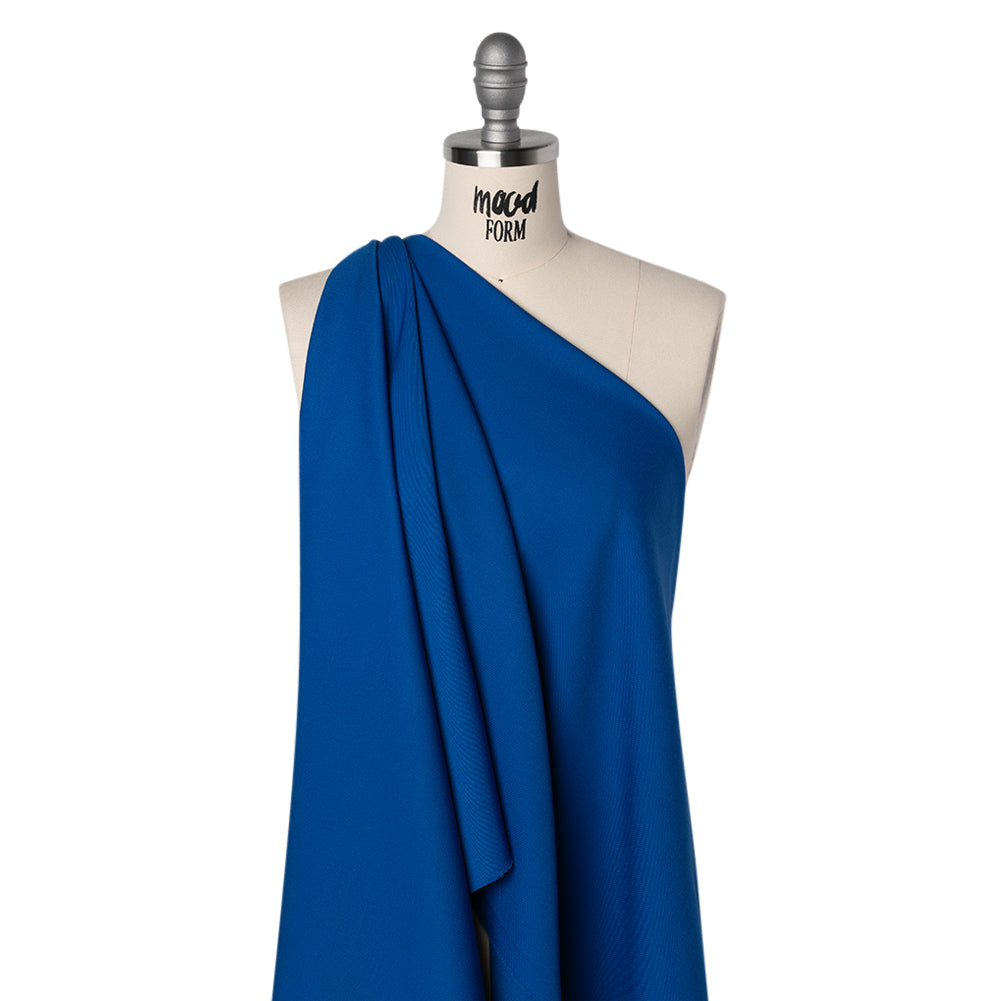 Wool Twill by Alexander McQueen - Blue - Designer Deadstock - Joann Fabrics