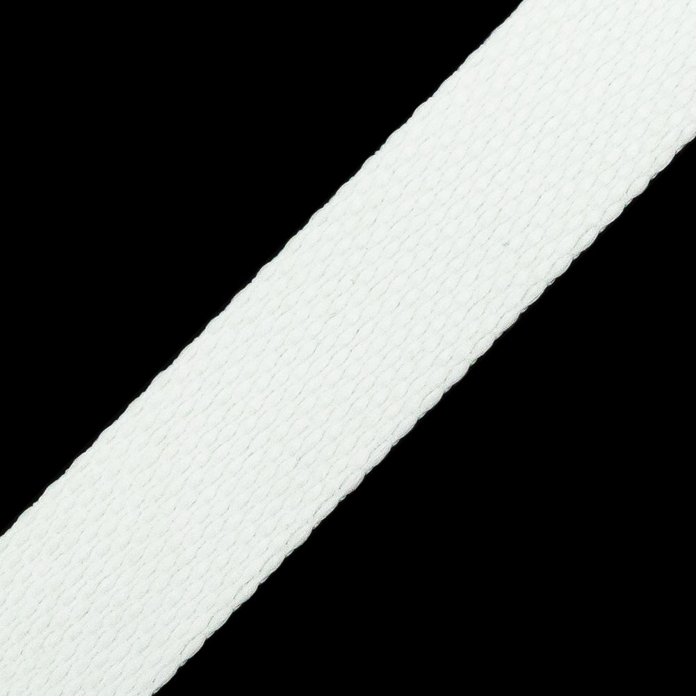 Italian White 1.10 mm Gauge Webbing - 0.875