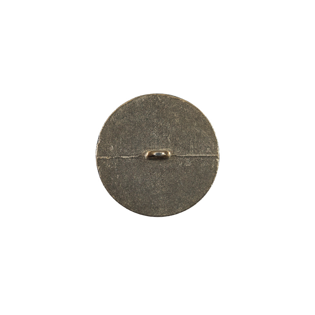 Italian White and Gold Metal Button - 24L/15mm - Joann Fabrics