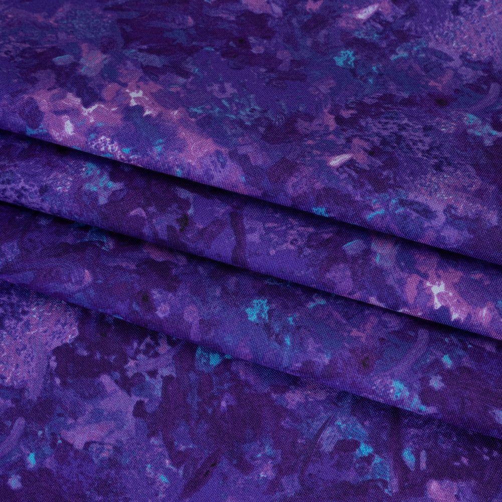 Printed Quilting Cotton by Deborah Edwards for Northcott Studio - Violet Painterly Abstract - Chroma Collection - Joann Fabrics