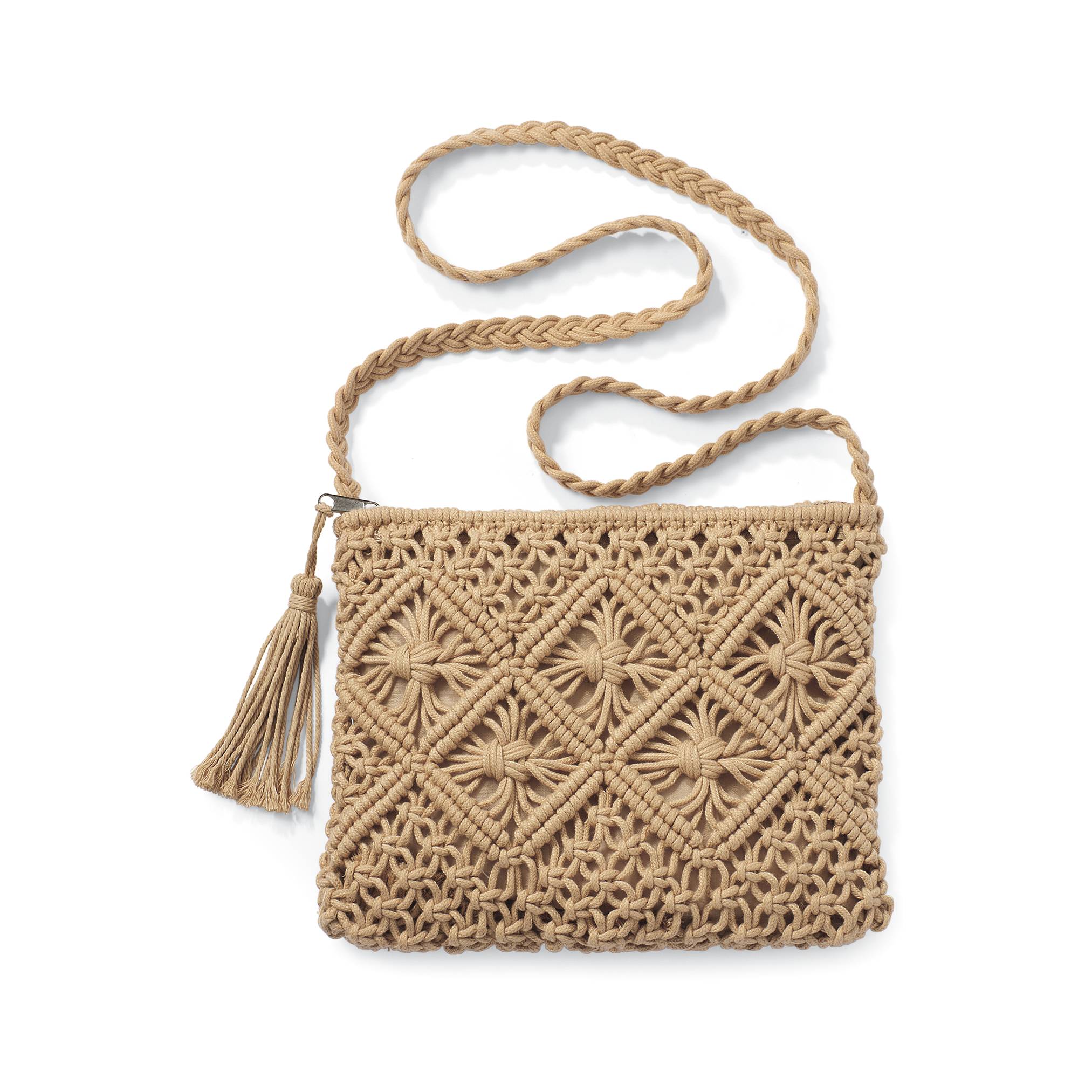 Textured Woven Cotton Crossbody Bag - Northstyle Catalog