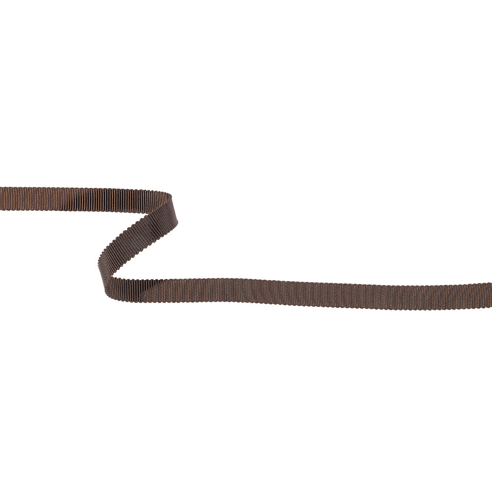 Dark Brown Recycled Polyester Petersham Grosgrain Ribbon - 9mm - Joann Fabrics