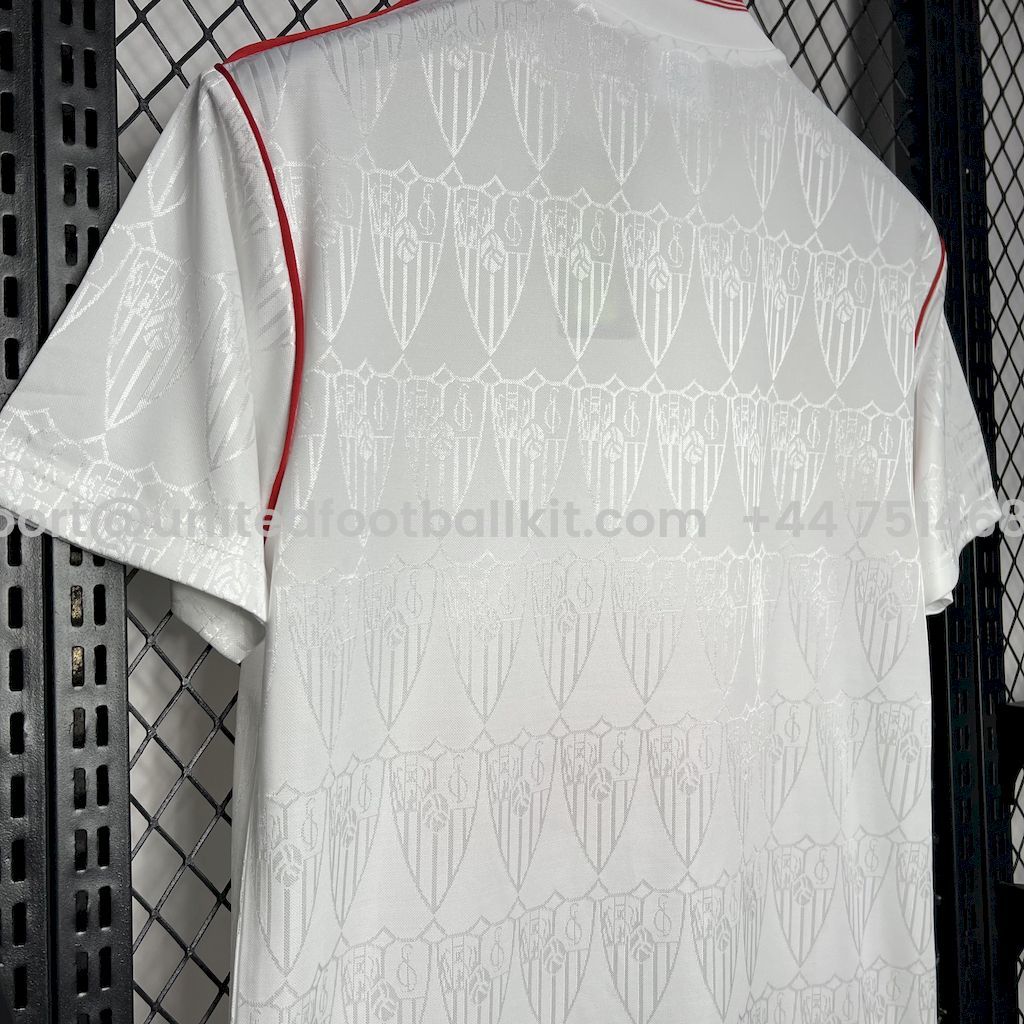 Retro Sevilla FC 1991-92 Home Jersey - UnitedFutballJersey